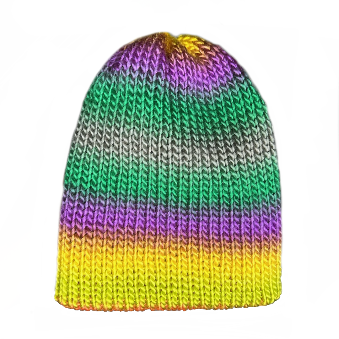 Muti Color Knit Beanie