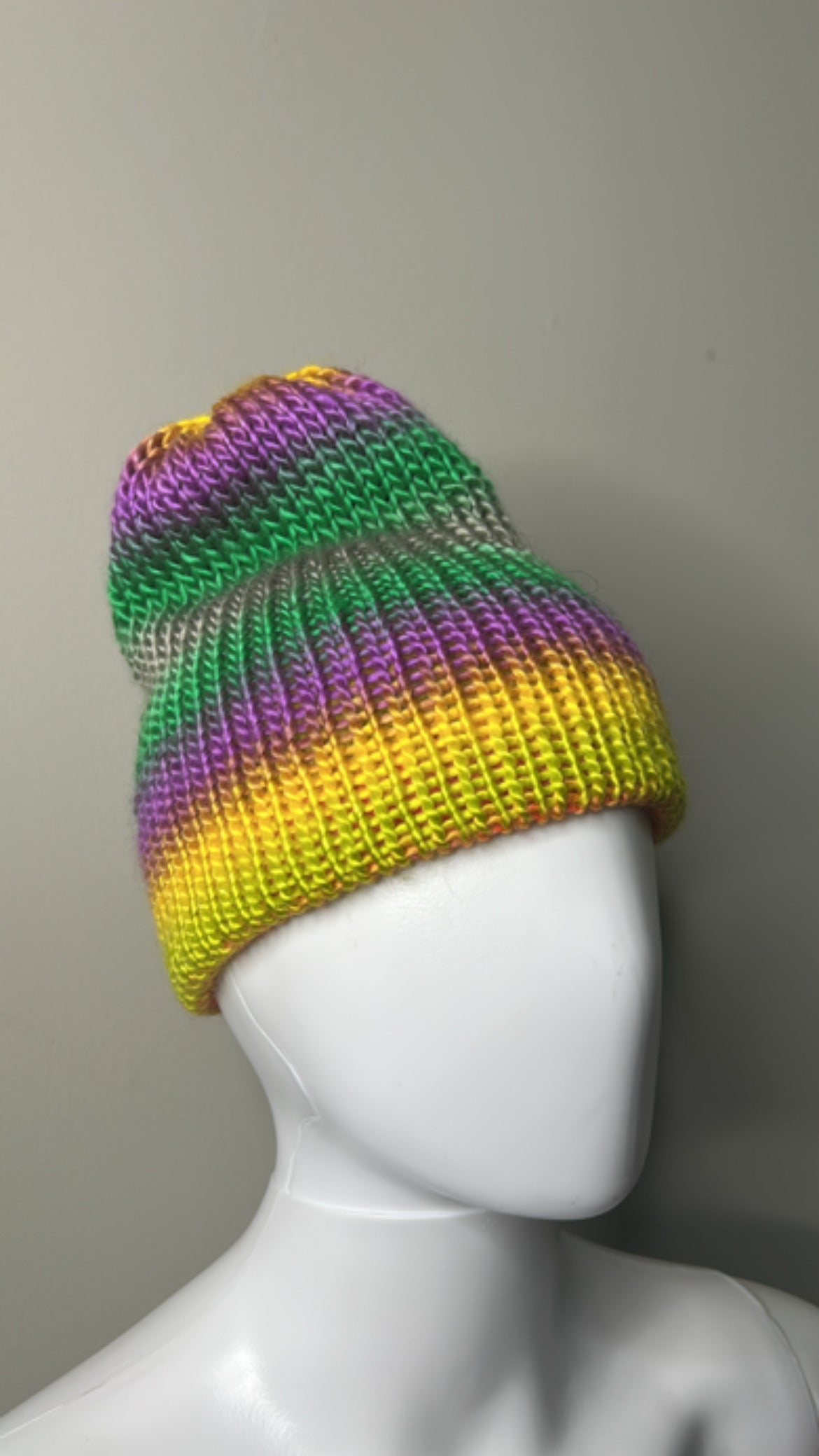 Muti Color Knit Beanie