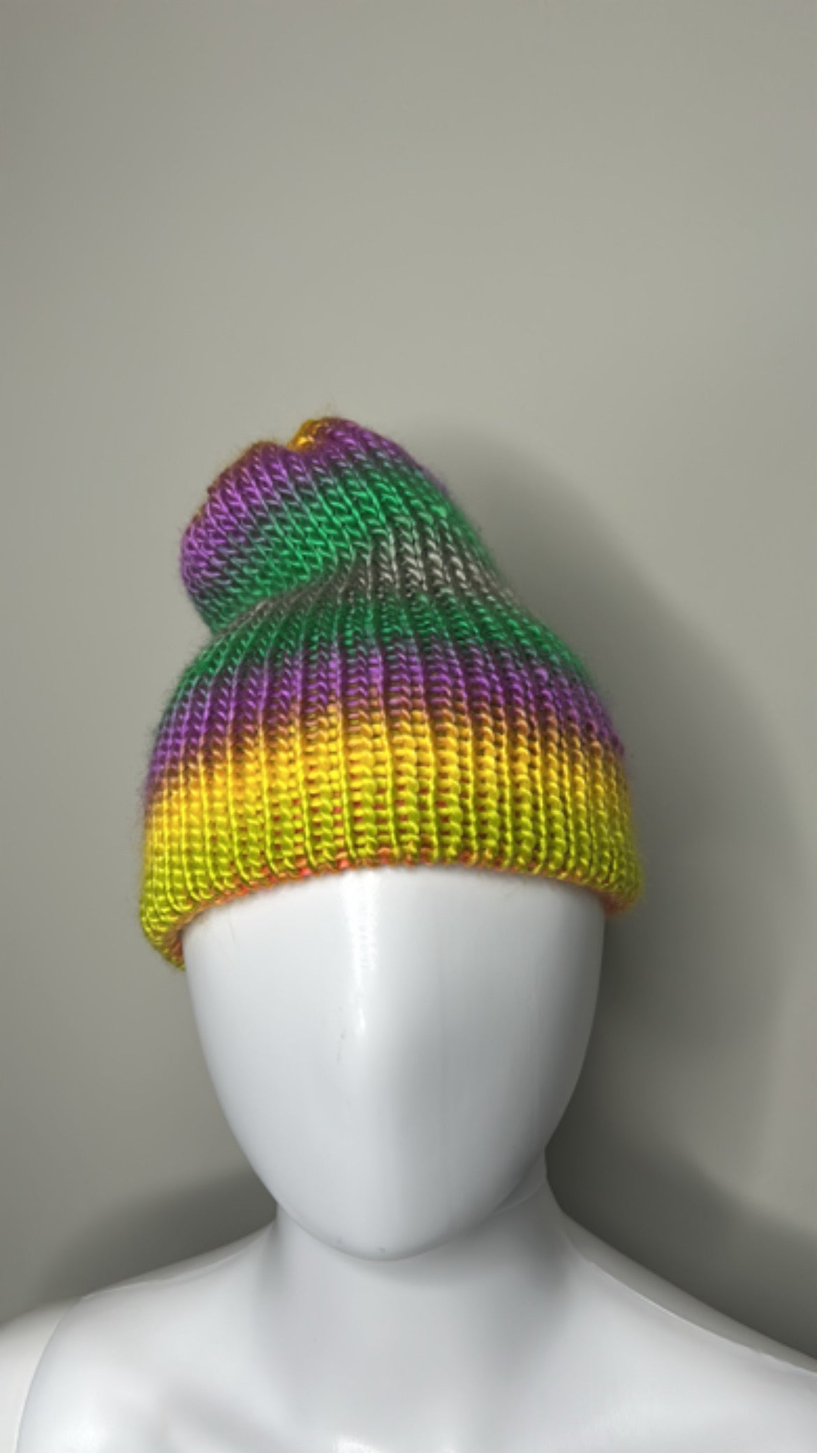 Muti Color Knit Beanie