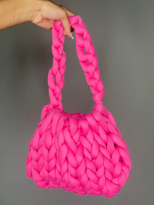 Pink HK Midi Bag